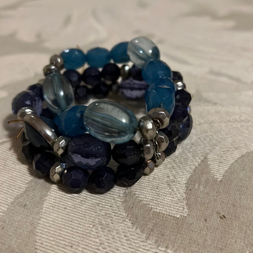Blue bracelet